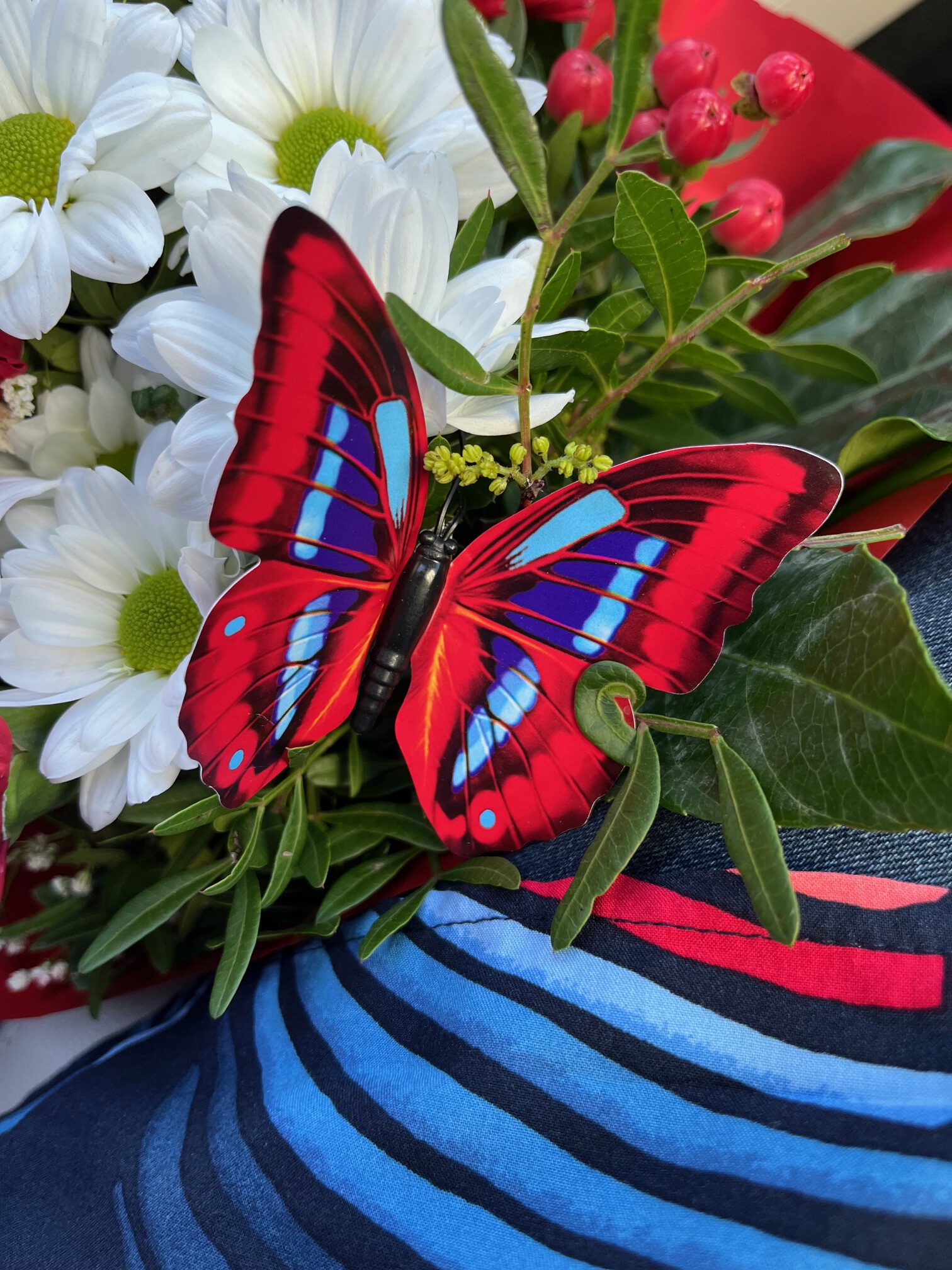 Schmetterling-Blusen-Muster